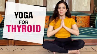 Yoga for Thyroid  Face Yoga for Thyroid  Fit Tak [upl. by Carol]