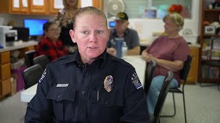 Ingleside police officer keeping community seniors active and happy [upl. by Tremml]