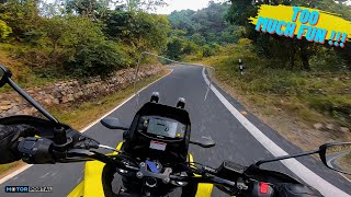 SUZUKI VSTROM 250 SX Pure Sound  Super Fun 250 [upl. by Estele202]