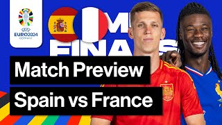 MATCH PREVIEW  SPAIN VS FRANCE  SEMI FINALS EURO 2024 GERMANY [upl. by Sile]