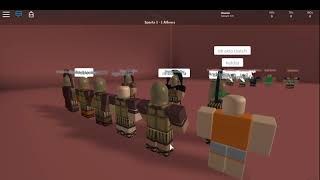 ROBLOX  GLORIOUS SPARTAN VICTORY OVER THE ATHENIANS [upl. by Vivianna758]