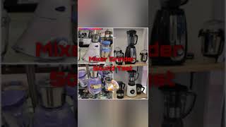 Mixer Grinder Sound Test  Preethi Lavender 600W  Preethi Blue Leaf 750W  Bosch 750W  Bosch 1000W [upl. by Ynove]