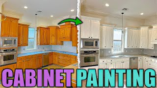 PRO PAINTER Shares Cabinet Painting SECRETS  Full Guide [upl. by Eilzel]