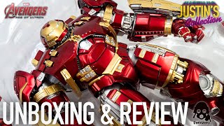 Hulkbuster Avengers Age of Ultron Threezero DLX 112 Scale Unboxing amp Review [upl. by Schnapp]