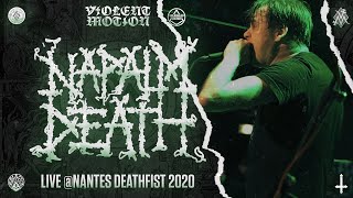 NAPALM DEATH  LIVE NANTES DEATHFIST 2020  WAREHOUSE  HD  FULL SET  MULTI CAM 28022020 [upl. by Ranite]