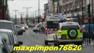 ASSU VLM  AMBULANCES DE LESTUAIRE amp SAMU 76B  LE HAVRE [upl. by Hilly]