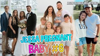 DUGGAR PREGNANT Jessa Duggar Pregnant with Baby 6 Jasons October Wedding Date Revealed [upl. by Vergil]