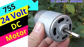 755 DC 24 V Motor  ৭৫৫ ডিসি ২৪ ভোল্ট মোটর  wwwtechtoolonlinecom  01631204460 imo [upl. by Laehcar569]