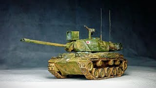 M41 Walker Bulldog JGSDF 172 Cardstock  Tank Model [upl. by Roch]