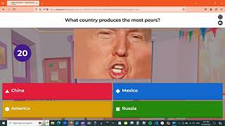 Pears  Kahoot quiz [upl. by Ahsote]