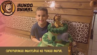 MUNDO ANIMAL  Comemorando Aniversário [upl. by Maryl]