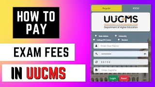 How To Pay Exam Fees in UUCMS  Kannada  UUCMS Exam Application Fees Payment [upl. by Shipp]