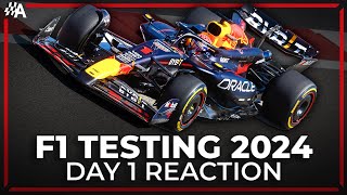 Red Bulls Ominous Start  F1 2024 Pre Season Testing Day 1 Reaction [upl. by Yssep]