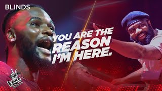 Benjamin Ayemere sings quotWhy I Love Youquot  Blind Auditions  The Voice Nigeria Season 4 [upl. by Jammie]