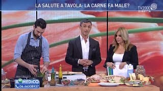 Il mio Medico  La salute a tavola la carne fa male [upl. by Suiradel834]