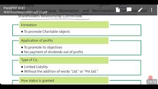 Company Law Lecture 12  Incorporation of Company and Matters Incidental Thereto  CA IPCC amp Inter [upl. by Codel418]