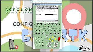 SIMULADOR configuración leica gps [upl. by Eednac]