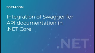 How to integrate Swagger into your NET Core project [upl. by Mailand]