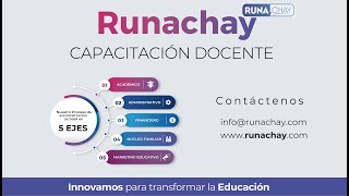 CAPACITACIÓN DOCENTE RUNACHAY [upl. by Limoli]