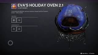 Destiny2 How to get to the Holiday Oven [upl. by Garges]