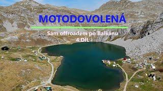 Motodovolená  sám offroadem po Balkánu 4 TET  BIH MNE HRV [upl. by Jules]