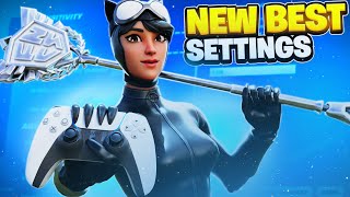 NEW BEST Controller SETTINGS  Sensitivity in Chapter 5 Fortnite Tutorial [upl. by Ronn]