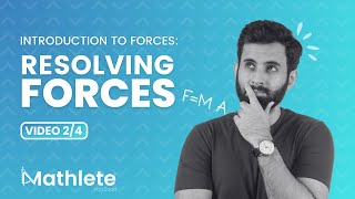 Mastering ALevel M1 Mechanics Introduction to Forces  Resolving Forces Part 24 [upl. by Anaidni]