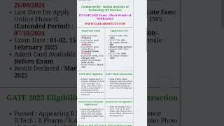 IIT GATE APPLICATION 2025HOW TO APPLY FOR GATE ytshortsgatetrendinggateexamgateexampreparation [upl. by Kreiner]