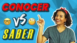 Verbos Conocer Vs Saber 💡 All Rules SIMPLIFIED and EXPLAINED [upl. by Santana]