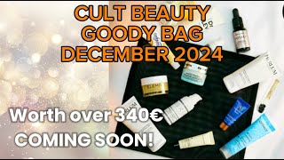 CULT BEAUTY The TLC Goody Bag December 2024 full spoiler [upl. by Ebberta885]