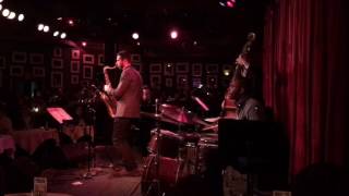 Chad LefkowitzBrown  Donna Lee live at Birdland Jazz Club [upl. by Inamik]