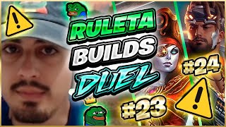 KALI Y GILGAMESH MILIMÉTRICO  Julio  🔮 DUEL RULETA BUILDS 23 y 24 🎨 [upl. by Fairlie]