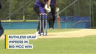 UKAF men show class with bat and ball as they beat MCC in 50over clash  ACTION [upl. by O'Callaghan]