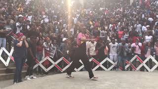 Crazy Performance by Riky Rick Makhado Performing at VUT [upl. by Alexio228]