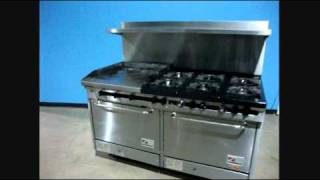 Southbend 6 Burner Commercial Gas Range Oven [upl. by Affra]