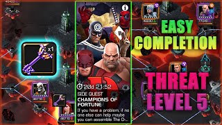 mcoc side quest key 2 easy completion week 2 [upl. by Muraida]