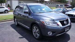 SOLD 2014 Nissan Pathfinder 4WD Platinum Walkaround Start up Tour and Overview [upl. by Ahsekel165]