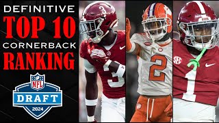 Top 10 Cornerbacks in the 2024 NFL Draft I Scouting Reports amp Highlight Reels [upl. by Assenej]