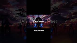 Aimer  Brave Shine Sub español aimer music jpop [upl. by Yedok327]