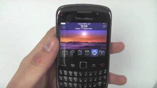 BlackBerry 9300 Curve 3G Review [upl. by Ecyrb]