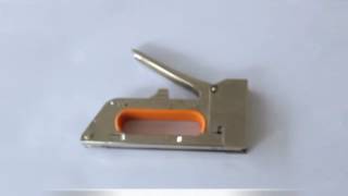 R23 1008F Heavy Duty Metal Gun Tacker Staple Gun Stapler [upl. by Rafaj]