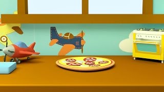 Play Doh Pizza 3D Animated Movie for Children  MyToyTV [upl. by Airetnuhs]