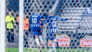 Esbjerg fB  Hobro IK 32 NordicBet Liga Runde 15 [upl. by Ahsropal]