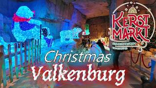 Europes Biggest Underground Christmas Market  Valkenburg Netherlands [upl. by Wheeler]