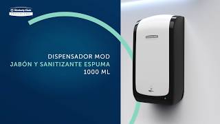 Guía de instalación  Dispensador MOD Automático Jabón sanitizante Espuma 1000ml [upl. by Colburn]