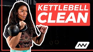 How To Do a Rotational Kettlebell Clean  Carmen Morgan [upl. by Bohaty]