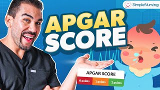 ABGAR Score Newborn Care Assessment Test Nursing  Made Easy NCLEX RN PN [upl. by Corabel]