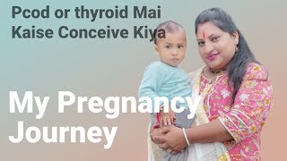 My Pregnancy Journey  8 Sal Baad Kiya Conceive  Pcod Or Thyroid Mai Kaise Kiya Conceive  vlog [upl. by Morville]