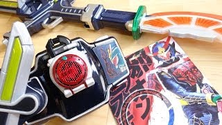 邪ノ道オンステージ！DXブラッドオレンジロックシードamp武神鎧武フェイスプレートセット 戦極ドライバーamp無双セイバーナギナタモードで音声確認レビュー！仮面ライダー鎧武ガイム [upl. by Burt389]