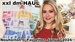 xxl dm Haul Januar 2024 inkl LiveTest [upl. by Olaznog679]